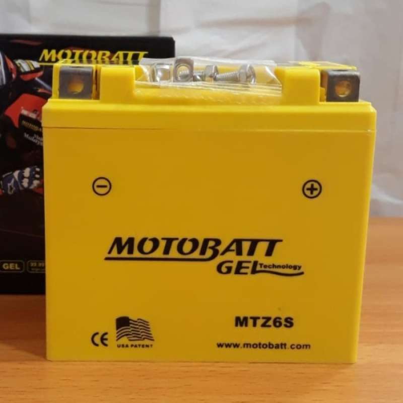 Jual Aki Motor Honda Vario 125, 150 Motobatt Mtz6s Aki Gel Di Seller