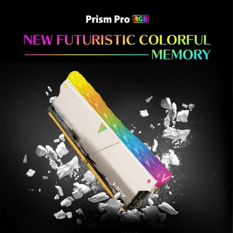 Ram Prv Color Jual Ram V-color Ddr4 Prism Pro Rgb 32gb (2x16gb) 3200mhz Cl16 Di ...