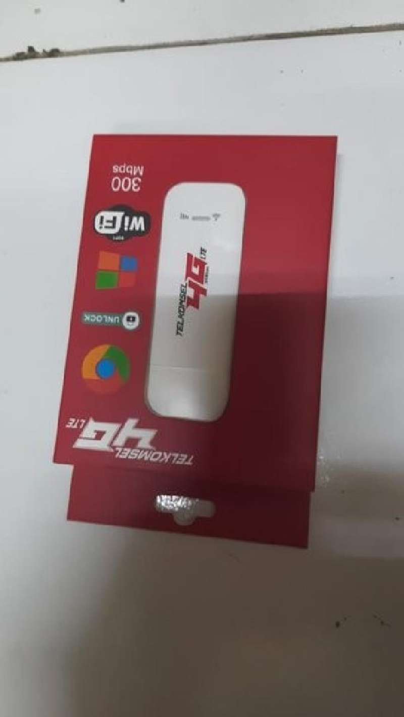 Jual Modem 4G LTE Telkomsel 300 Mbps Unlock All GSM Putih Bisa Wifi di