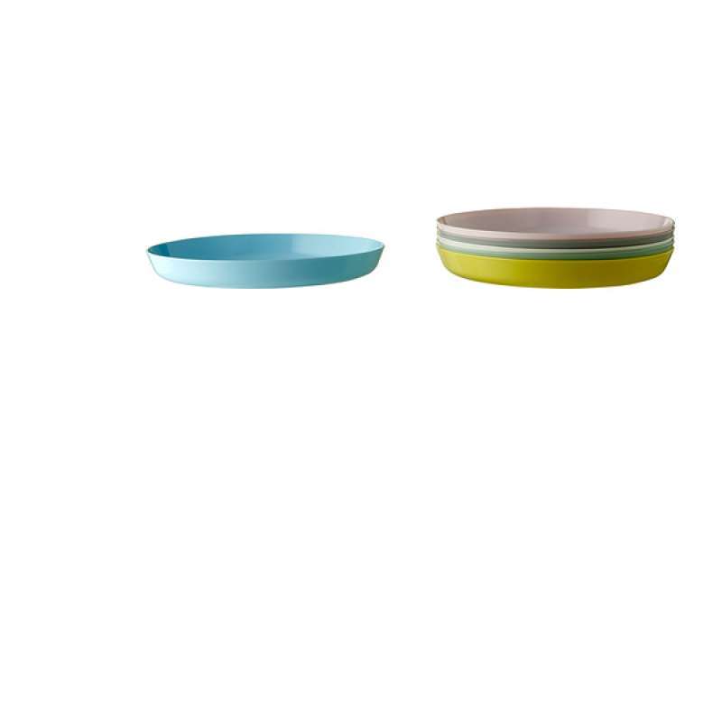 Set 6 Piatti IKEA Kalas Per Bambini - Colorati, Senza BPA, Infrangibili E Lavabili