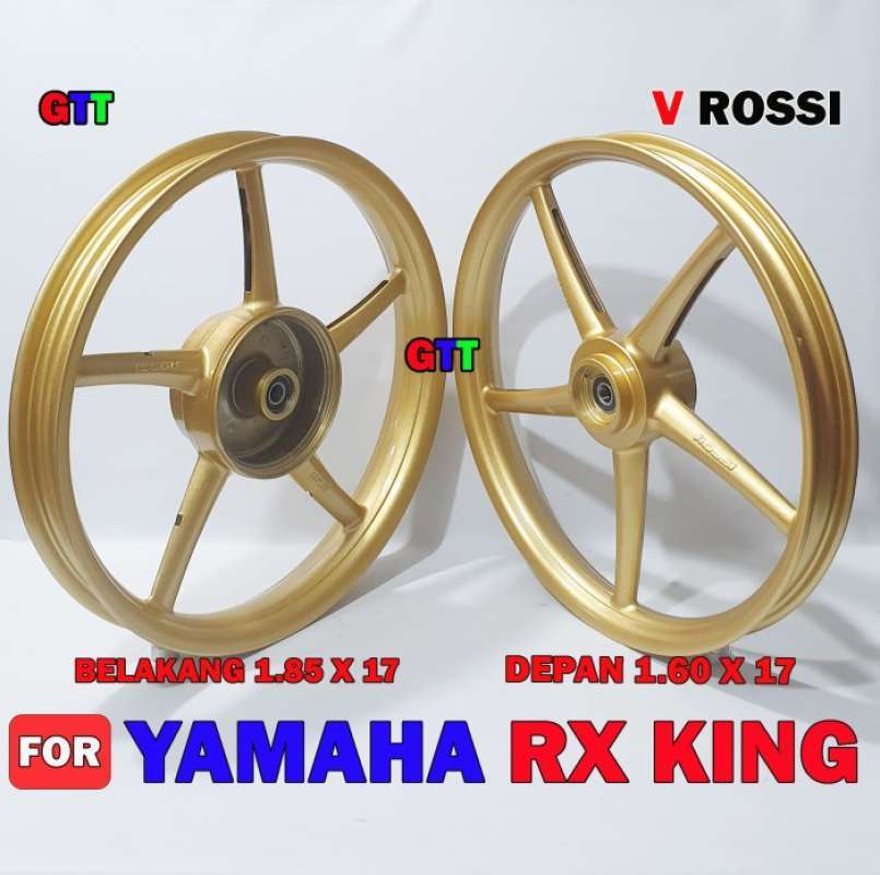 Jual Velg Racing V.rossi Yamaha Rx King Gold Matte Ring 17 Di Seller