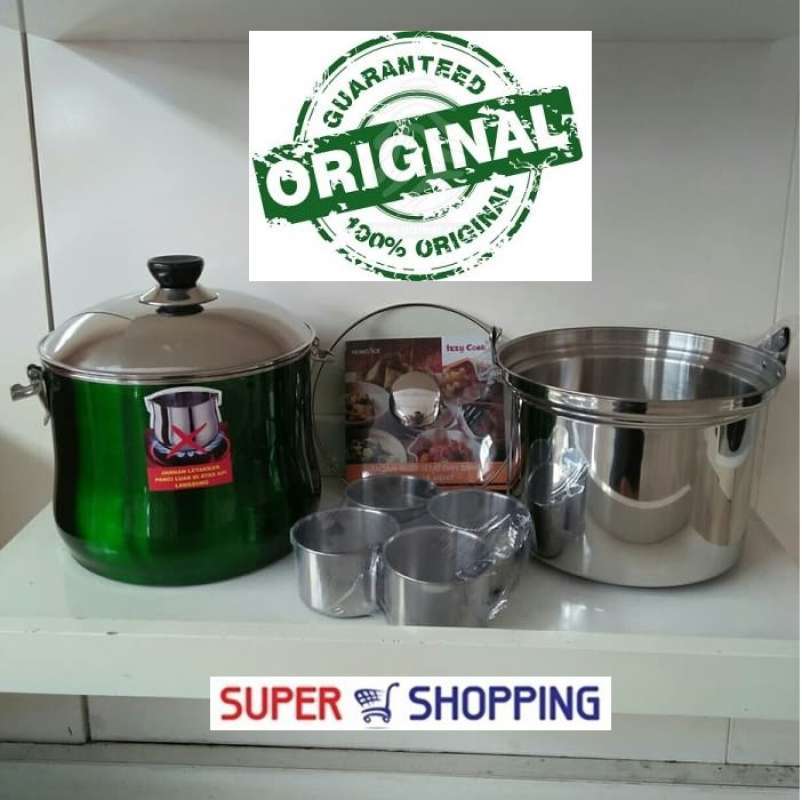 Jual IZZY Cook izzycook Original Rice Cooker Deep Frying Presto Steamer