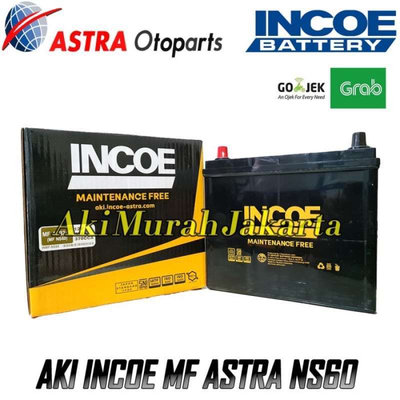 Jual Aki Mobil Daihatsu Terios Incoe Mf Astra Ns60 Aki Kering 12v