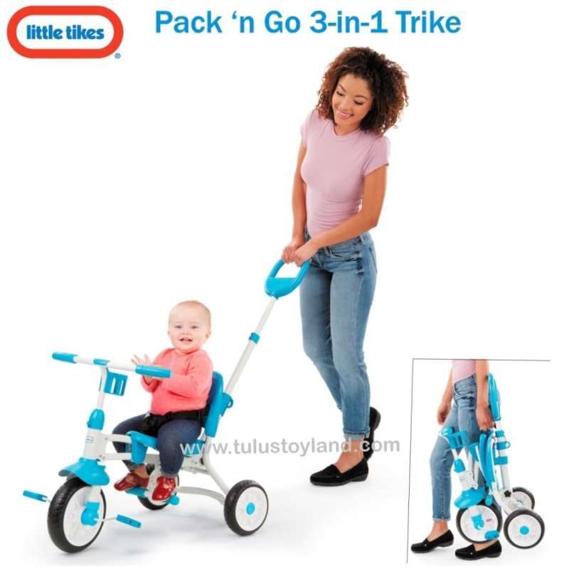 Jual Little Tikes Pack n Go 3 in 1 Trike Sepeda Lipat Anak 3in1 Trike