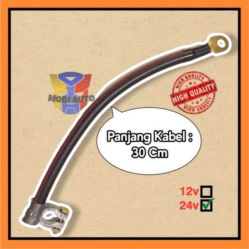 Jual KABEL AKI MASSA MODEL KEPALA AKI DAN SKUN UNTUK TRUK DAN FUSO 24