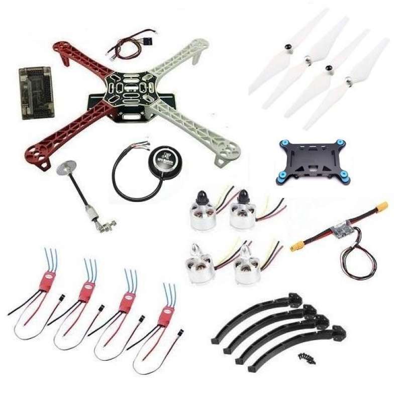 Jual F450 Quadcopter Kit Frame Apm 2.6 Gps M8n Esc Simonk 1045 ...