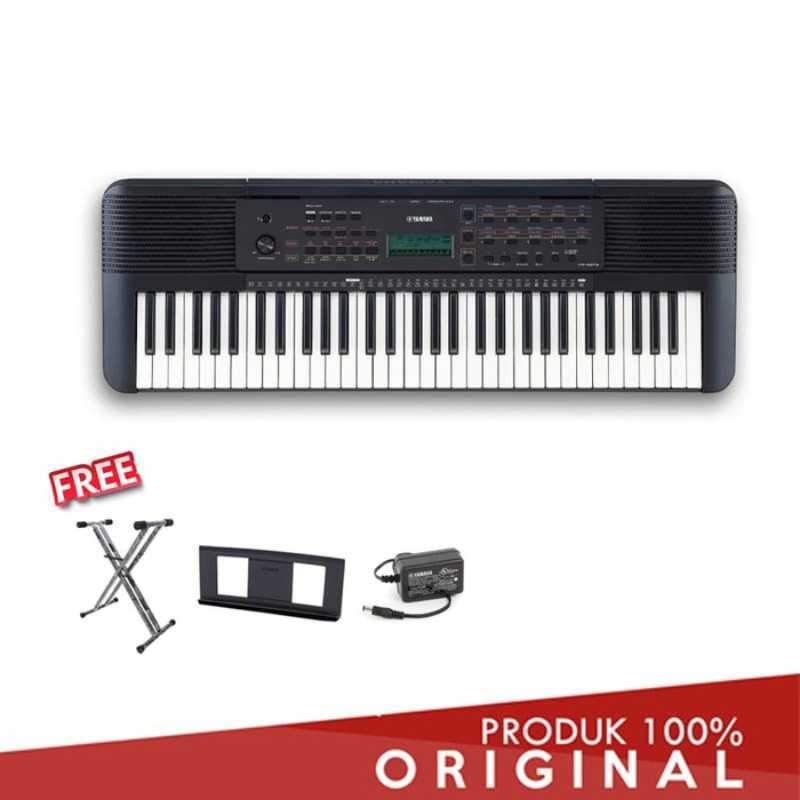 Jual Yamaha Keyboard Psr E273/psre273+adaptor&stand Book+stand Keyboard