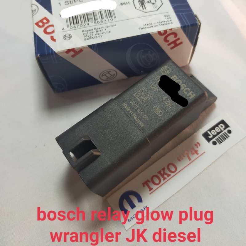 Jual Bosch Relay Glow Plug 2.8L Crd Jeep Wrangler Jk 2800Cc di Seller otomspare55 Cengkareng