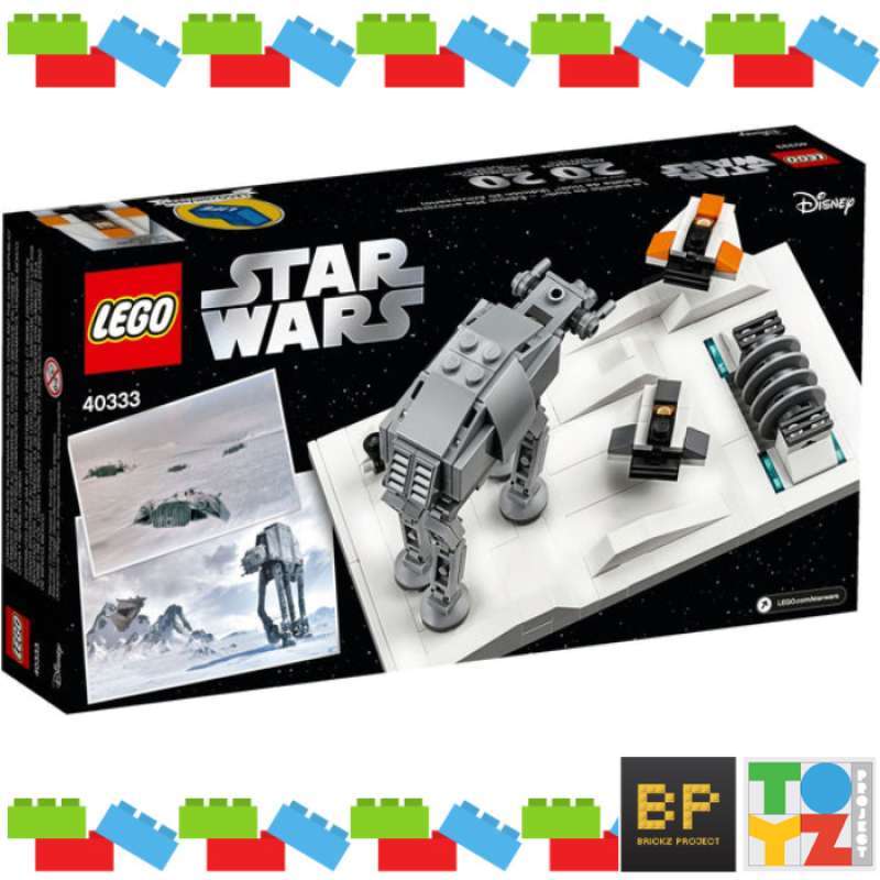 Jual Lego 40333 Star Wars Battle Of Hoth - 20th Anniversary Edition Di ...
