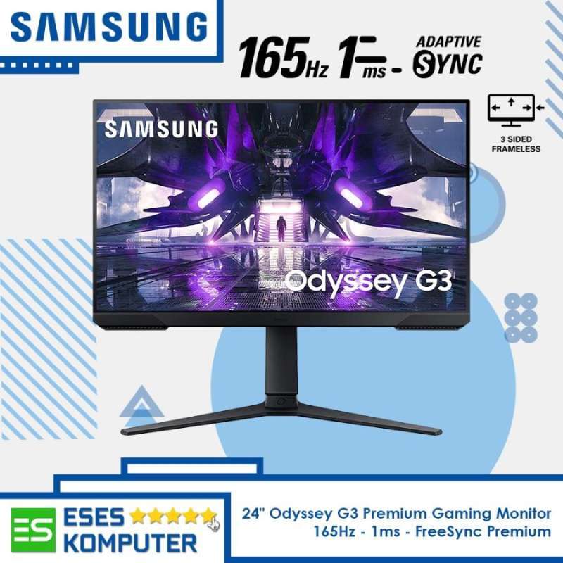 Jual Monitor SAMSUNG 24 inch ODYSSEY G3 165Hz GAMING | LS24AG320NEXXD ...