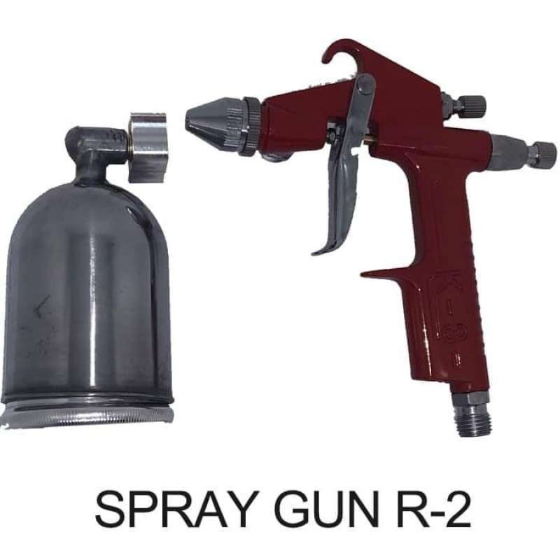 Jual spray gun r2 k3 model tabung kecil samping di Seller Selalu Yakin