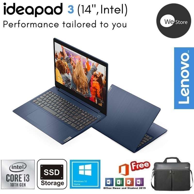 Jual Lenovo Ideapad Slim 3i 14IIL05-RAID Notebook [i3