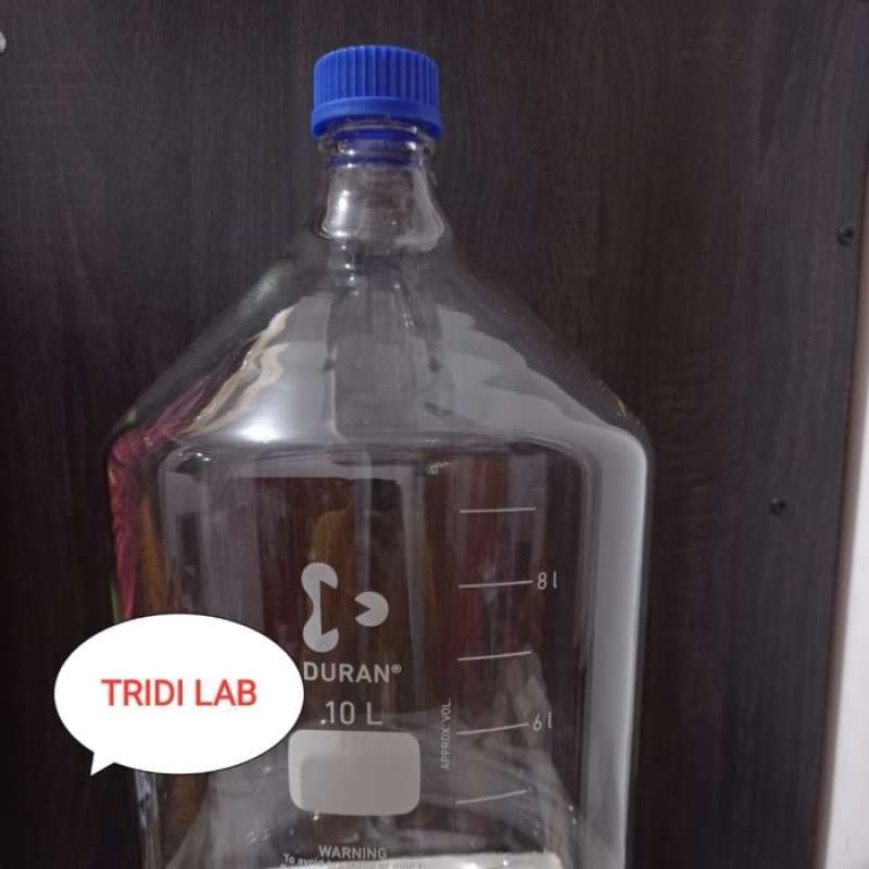 Jual Duran Laboratory Bottle 10000 Ml Narrow Neck /botol Laboratorium ...