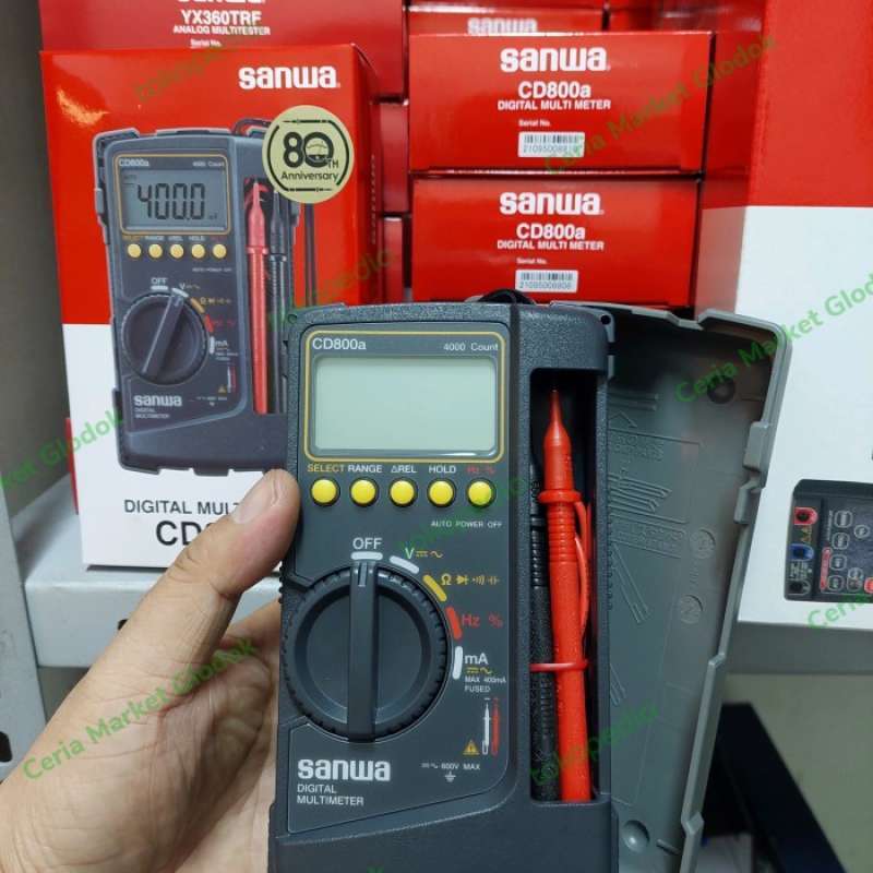 Jual Multimeter Digital Sanwa Cd800a Multi Tester Cd 800 A Sanwa Di Seller Berkah Mulia Store