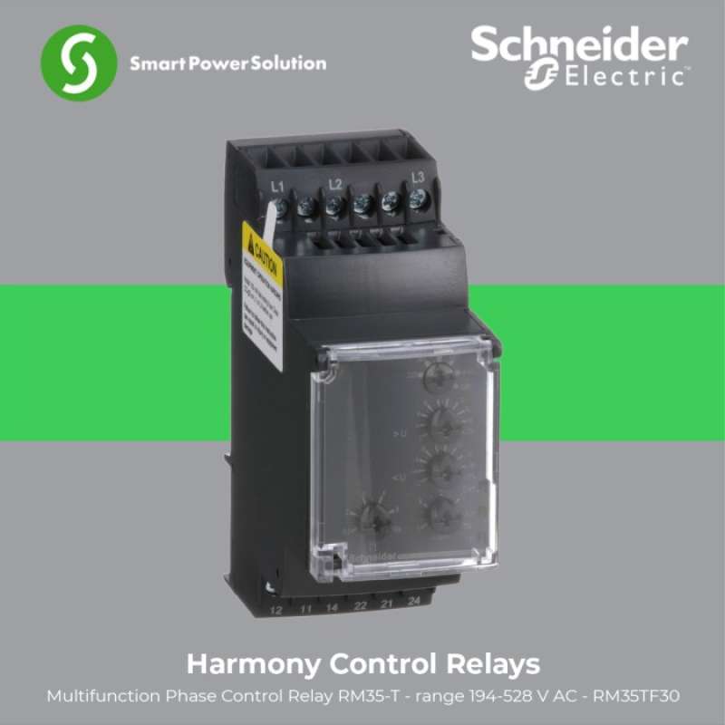 Promo SCHNEIDER MULTIFUNCTION PH CONTROL RELAY, RANGE 194528 VAC