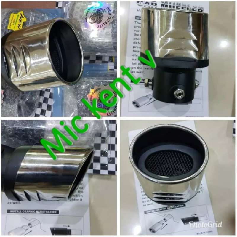 Promo Limited Muffler /Buntut Knalput Racing Jaring Mobil Honda Jazz