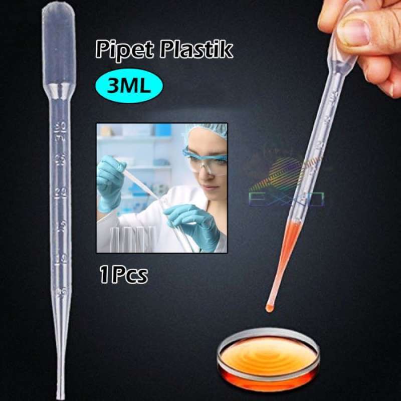Jual Pipet Drop Obat 1ML / 3ML Pipet Obat Tetes Obat Pippete 3 ML Terbatas di Seller