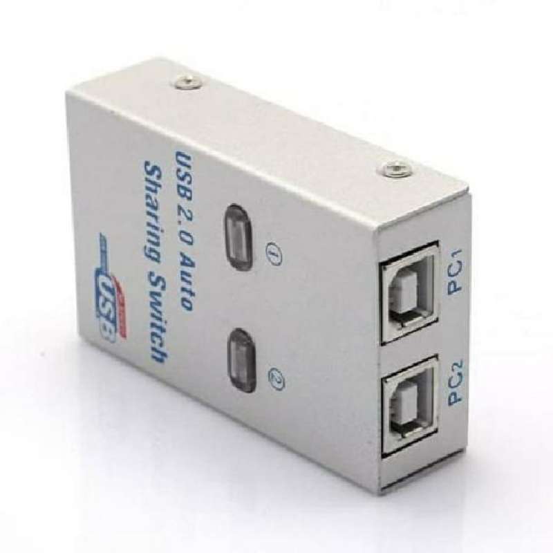 Jual Auto Switch Usb Printer 2 Port 2Port Sharing Switcher USB 2.0 di