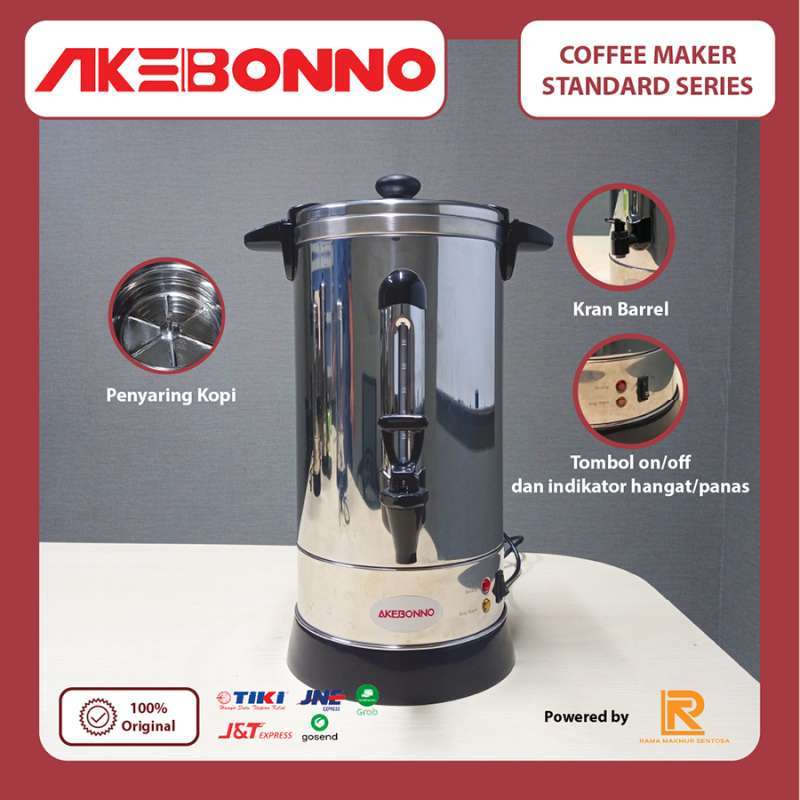 Promo AKEBONNO COFFEE MAKER / WATER BOILER 12L STANDAR SERIES Diskon 12
