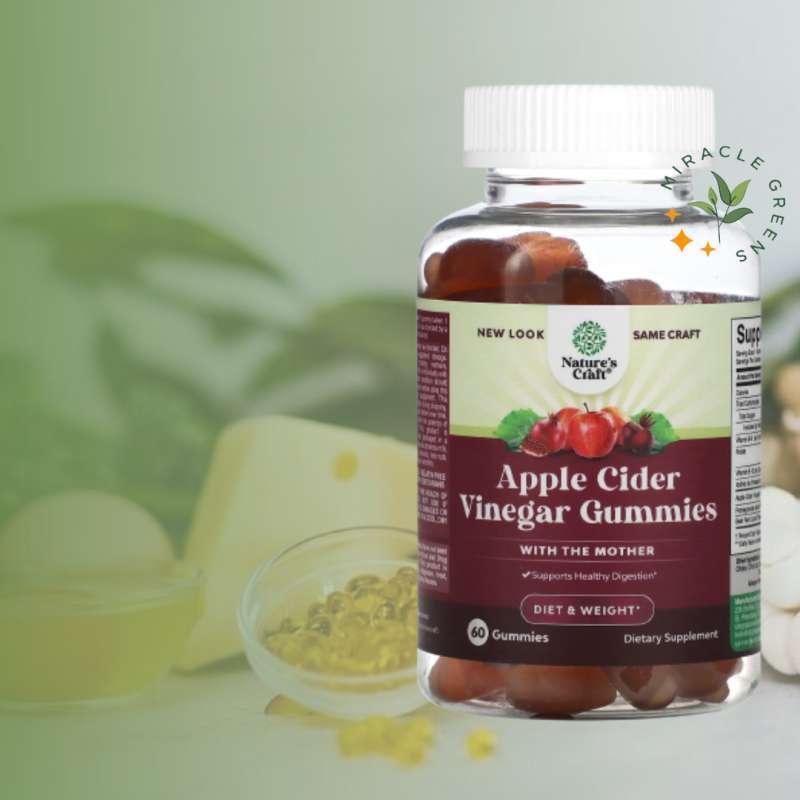 Jual Natures Craft Apple Cider Vinegar Gummies with the Mother 60