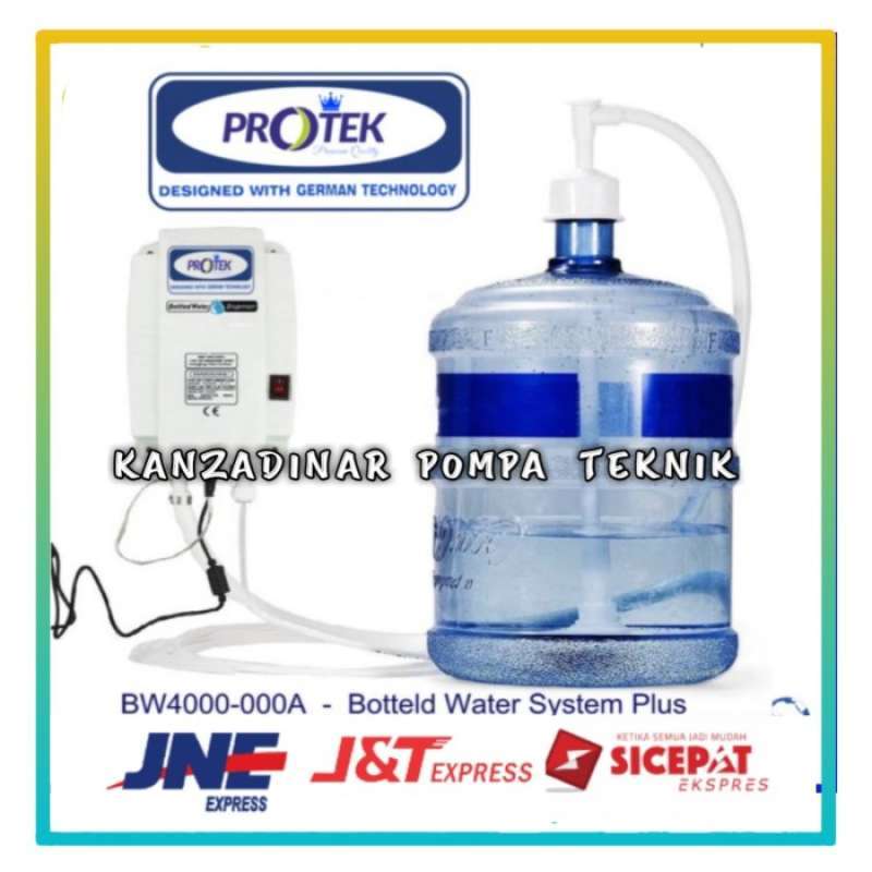 Promo Flojet Bottled Water Dispenser Watertek Pompa Galon Aqua 19Ltr