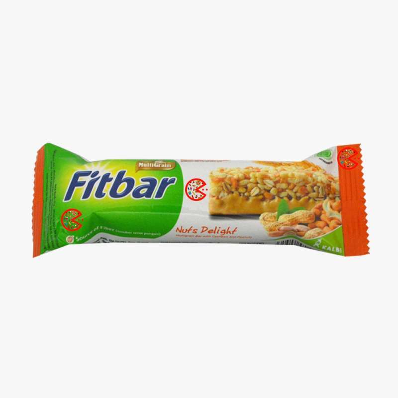 Jual FITBAR Nuts Delight Multigrain Bar Snack [22 g] di Seller Darma