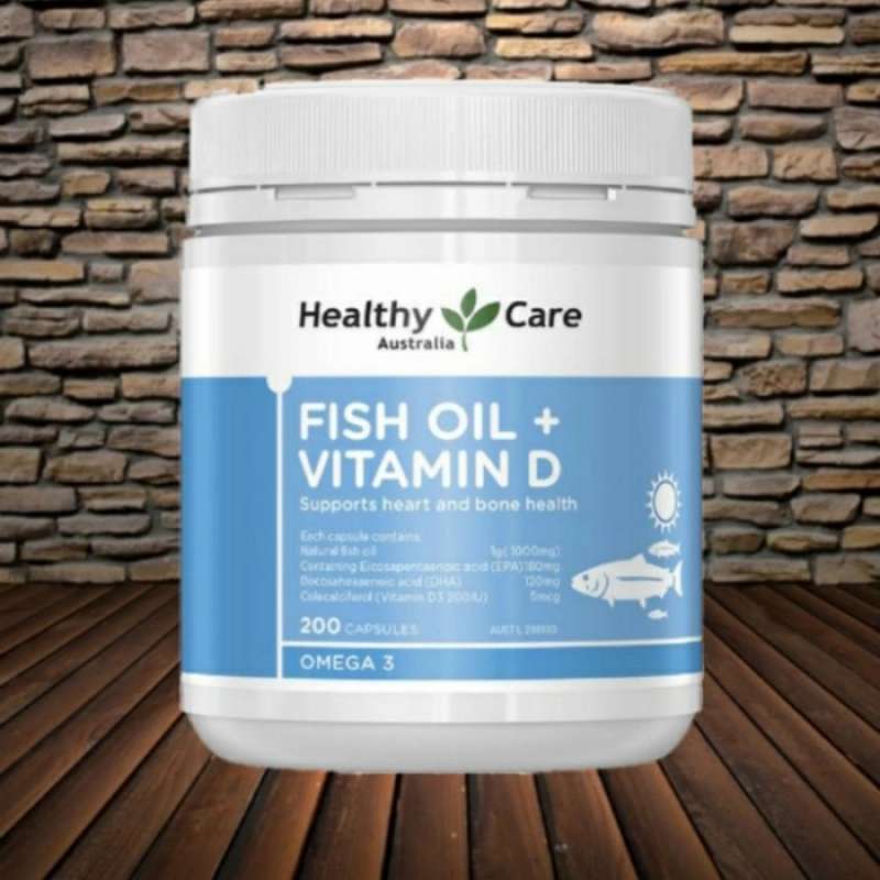 Promo Healthy Care Fish Oil +Vitamin D Vitamin D Multivitamin