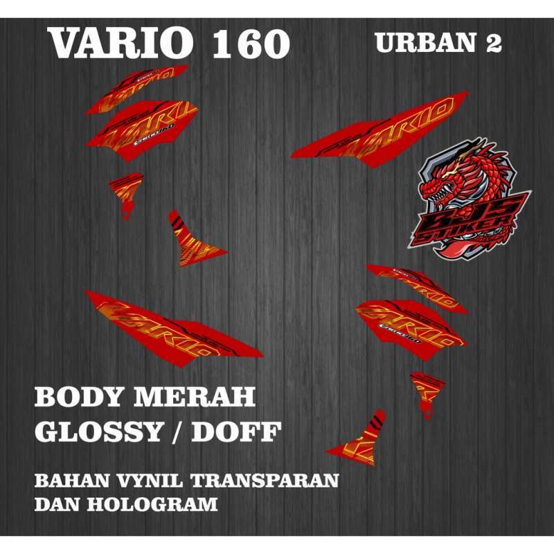 Variasi Sticker Promo Decal Stiker Striping Sticker Variasi Striping Hologram ...
