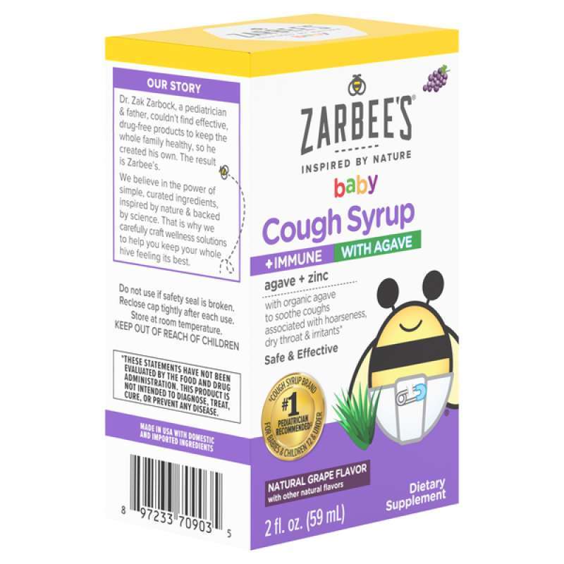 Jual Zarbees baby cough syrup + immune di Seller Little Doe Eyes Hegarmanah, Kota Bandung Blibli