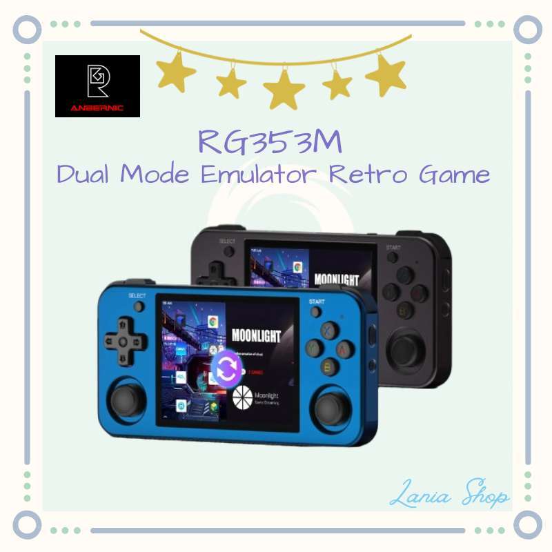 Promo Anbernic Rg353m - Dual Mode Emulator Retro Game Handheld Console ...