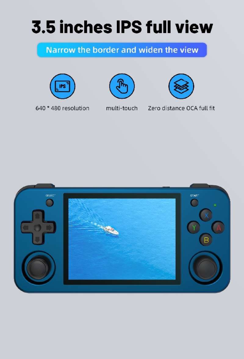 Promo Anbernic Rg353m - Dual Mode Emulator Retro Game Handheld Console ...