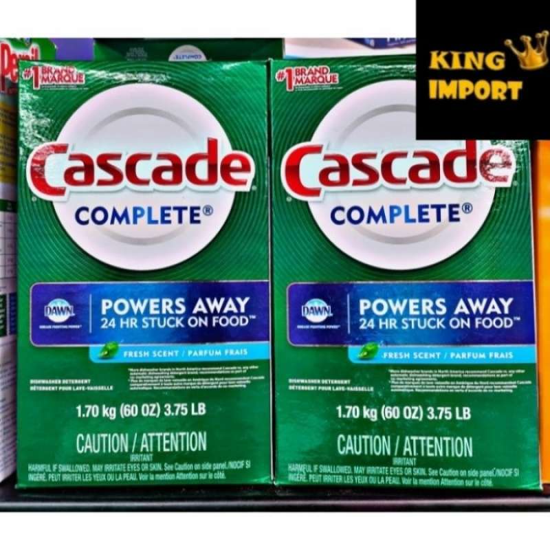 Jual Cascade Dishwashing Powder Detergent Fresh Scent 1,70 Kg Di Seller