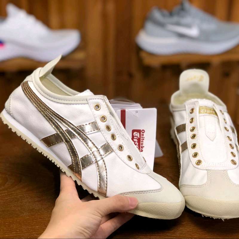 Jual Onitsuka Tiger Mexico 66 Slip On White Rose Gold di Seller ONITSUKA TIGER NIPPON MADE