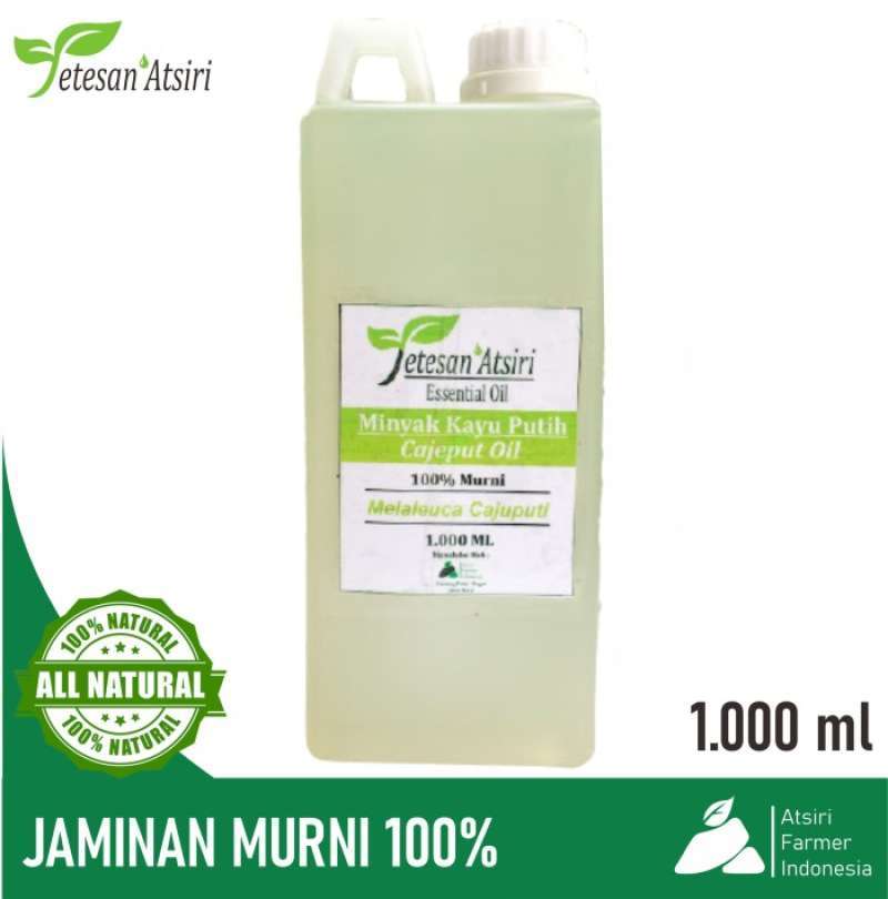 Promo 1 liter minyak atsiri kayu putih minyak kayu putih murni cajuput