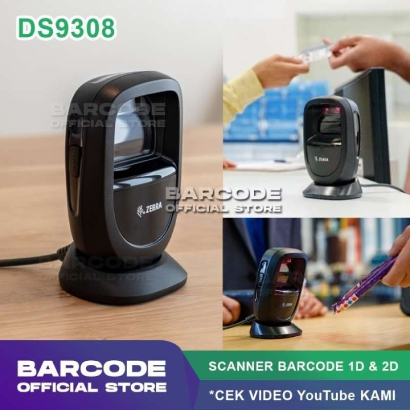 Promo Scanner Zebra Ds9308 / Ds9308 Scan Barcode 2D Qr Code Pdf417
