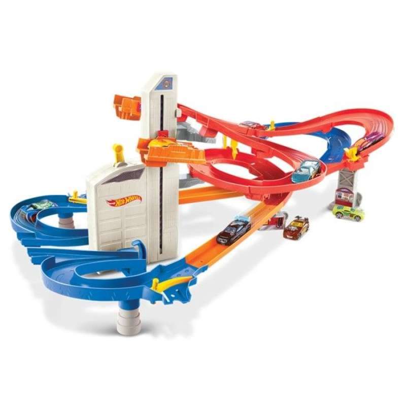 Jual Hot Wheels Track Set Auto Lift Expressway autolift Original Mattel