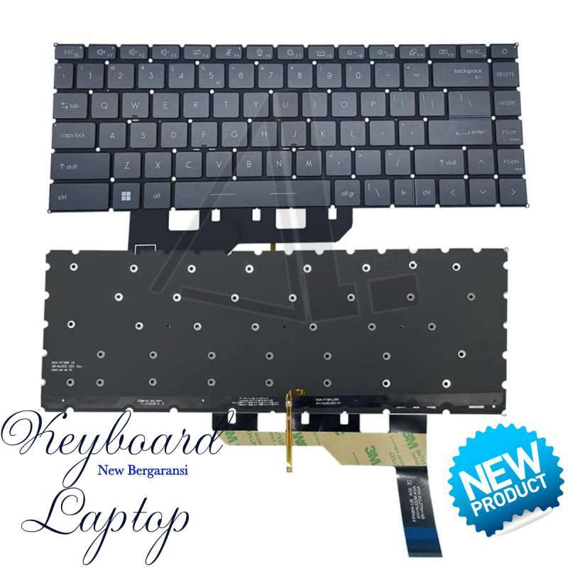 thumbnail image 2 of RGB Backlit Keyboard For MSI GS66 Stealth & GE66 Raider – US Layout, QWERTY 2 of 6