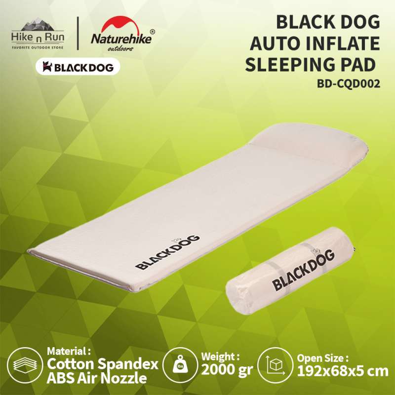 Jual Matras Camping Blackdog Bdcqd002 Glamping Sleeping Pad Auto Inflate Single Di Seller