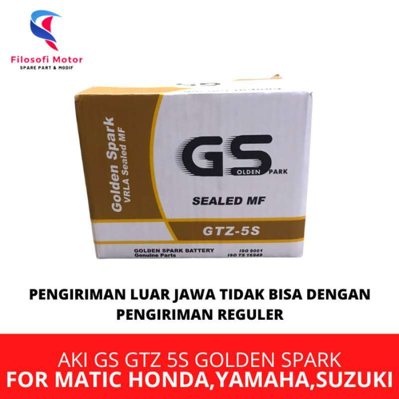 Promo aki gs gtz5s gold Diskon 23% di Seller SBY_store - Sonokwijenan