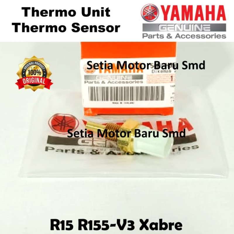 Promo Thermo Termo Unit Sensor ECT EOT R15 R155 R15 V3 Xabre Asli Ori Yamaha Diskon 23 di