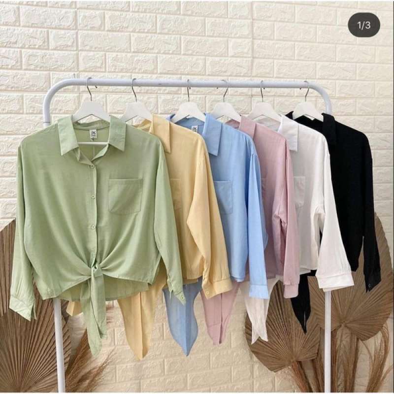 F Fashion Kemeja Wanita Jolly Coklat Susu - Search Best 4K Wallpapers