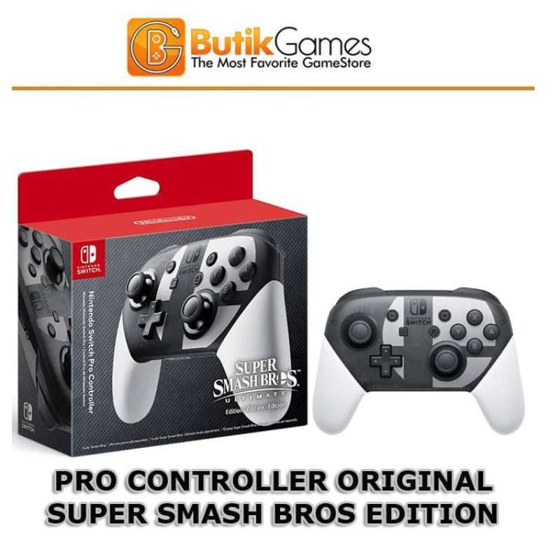 Jual Pro Controller Nintendo Switch Ssbu Super Smash Bros Ultimate
