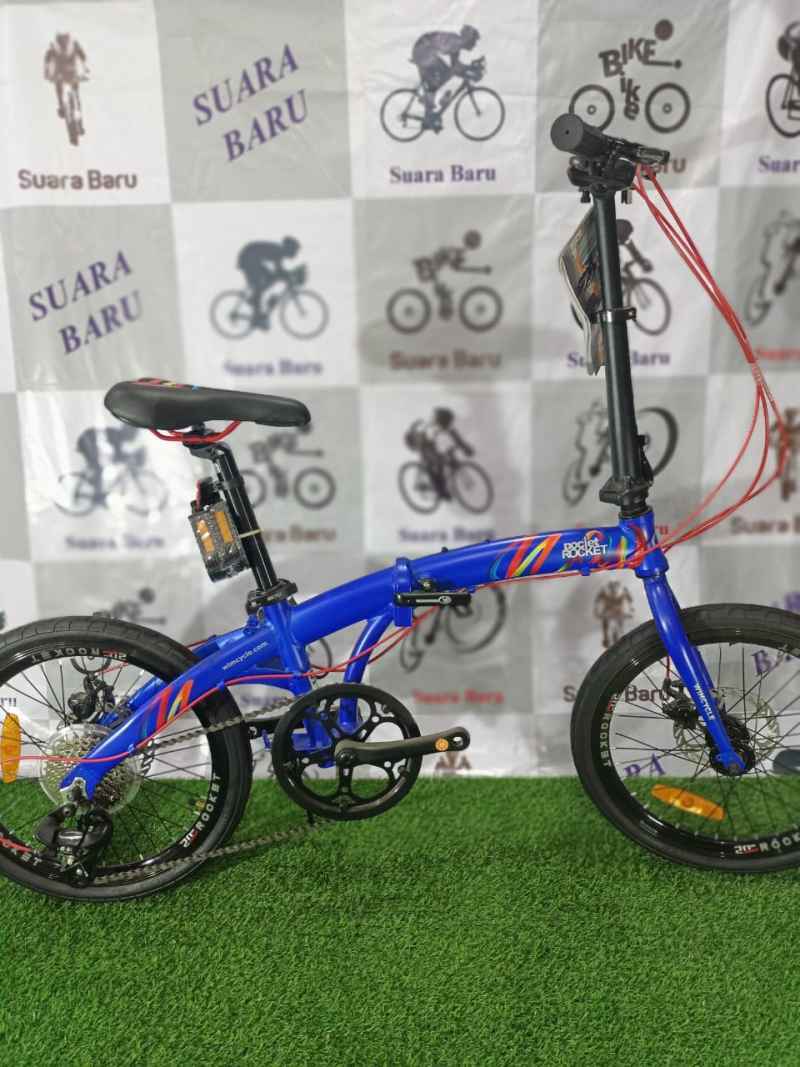 Sepeda Roket Promo sepeda lipat Wimcycle poclet rocket 20 inch Diskon 23% di Seller ...