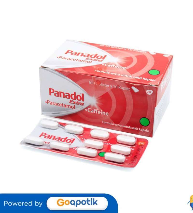 Jual PANADOL EXTRA BOX 100 TABLET di Seller Apotek Gelis Sehat Kadu