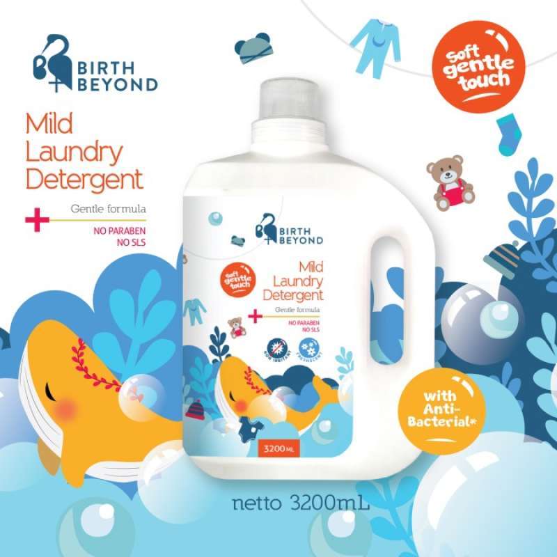 Promo Birth Beyond Mild Laundry Detergent 3200ml Jerigen Diskon 29 di
