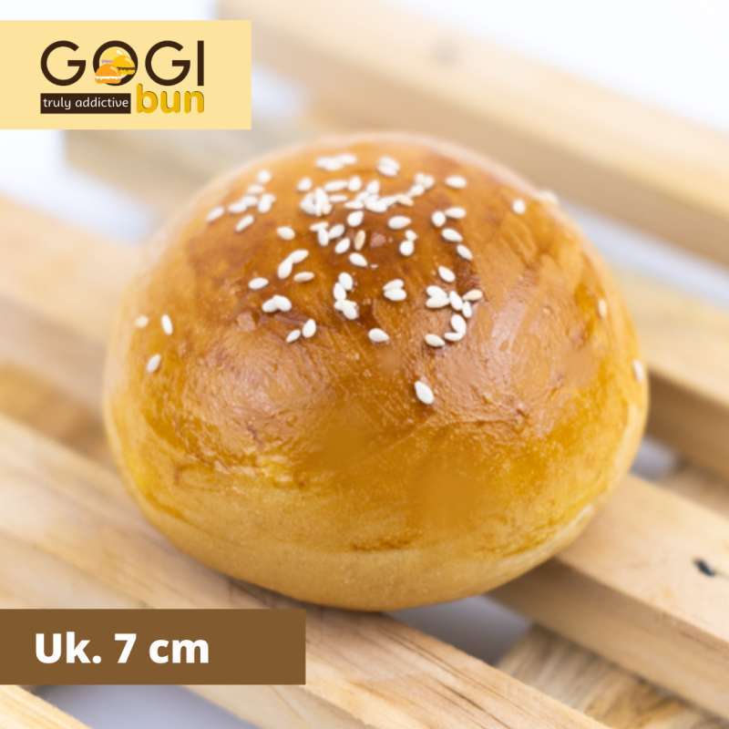 Jual GOGI Indonesia Baked Bun Wijen Dengan Glaze Roti Burger [6 pcs] di ...