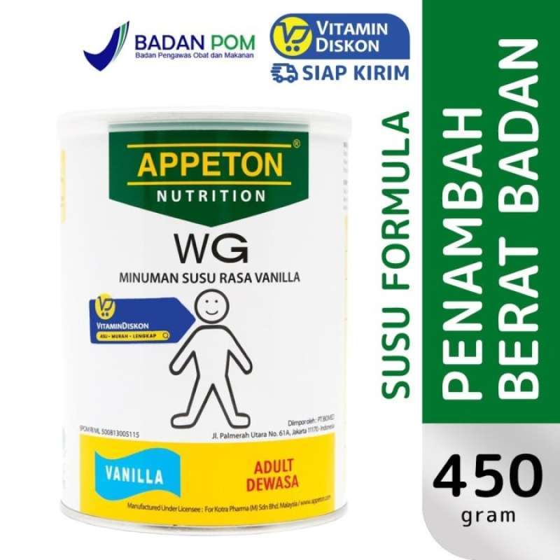 Promo Appeton Weight Gain Susu Formula Penambah Berat Badan Rasa