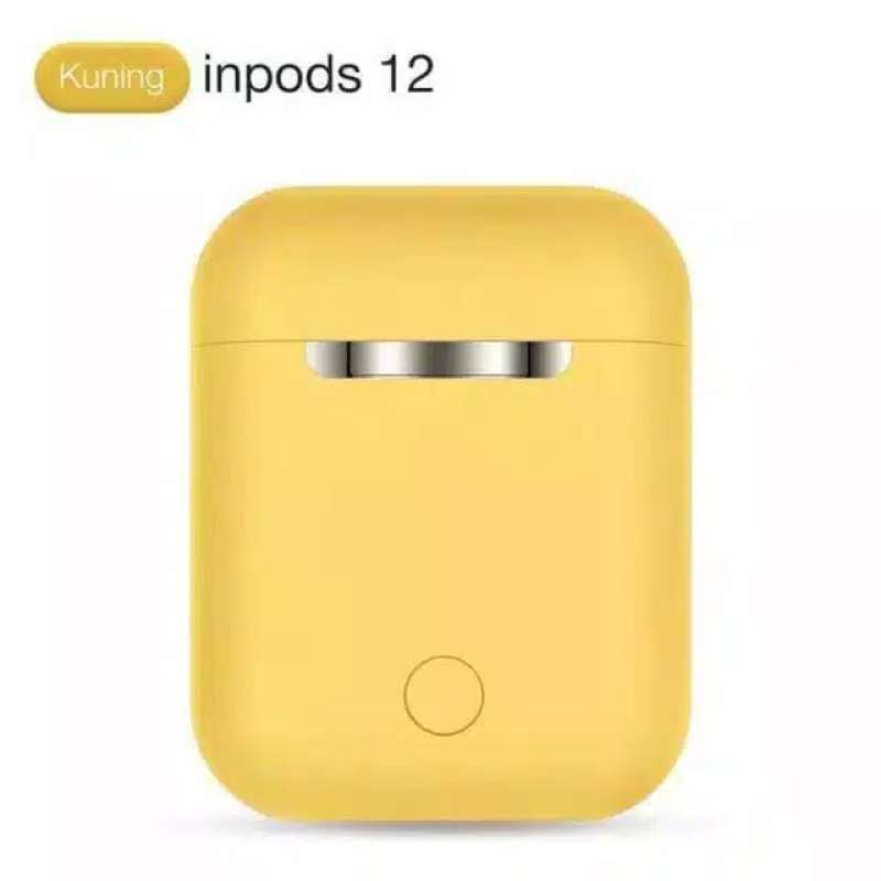 Jual Cod Headset Bluetooth Inpods 12 Wireless Kuning Di Seller