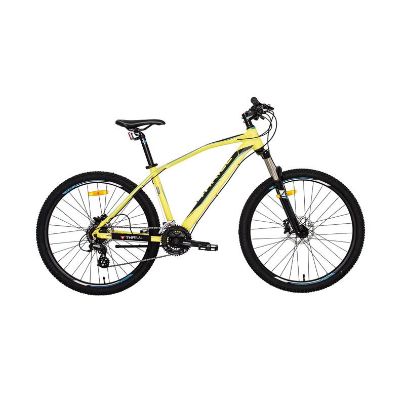  Jual Thrill Vanquish 3 0 27 5X17AFMT Sepeda MTB Yellow 