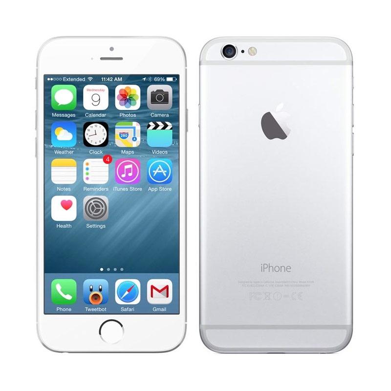 Jual Apple iPhon   e 6 16 GB Smartphone - Silver [Refurbish] di Seller X